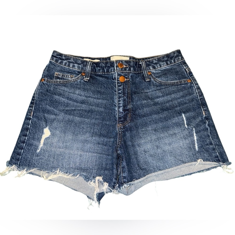 Universal Thread Vintage Midi Denim Shorts – Size 4 / 27R – Medium Wash